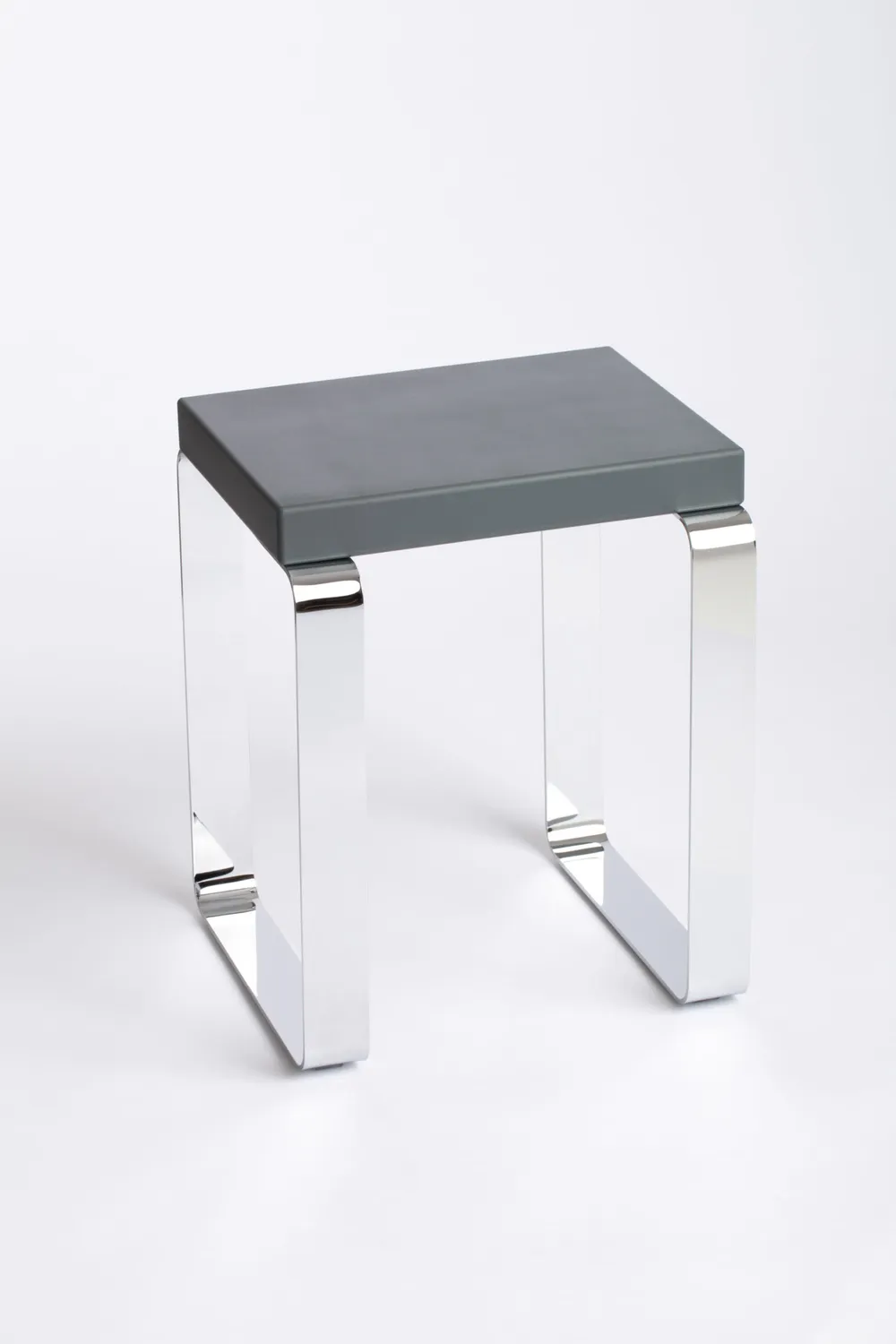 Geelli Quadra sgabello doccia acciaio inox