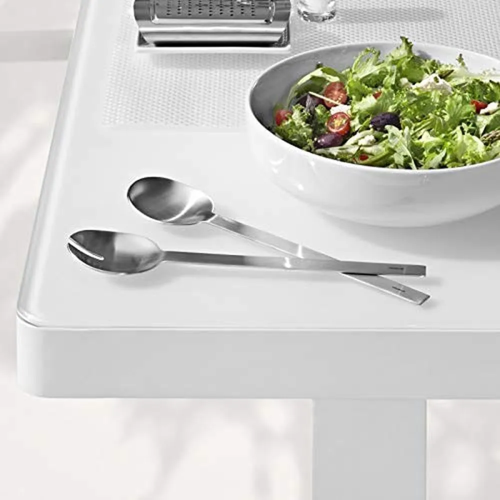 Blomus Easy posate insalata 2 pezzi acciaio opaco