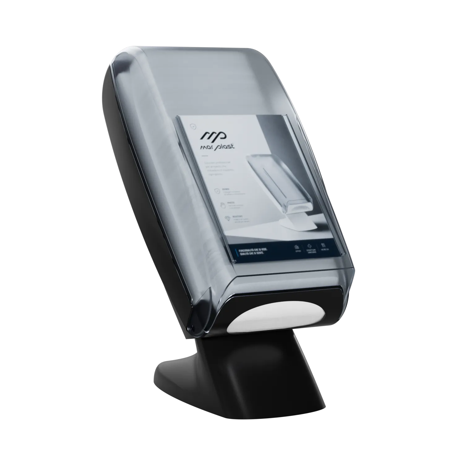 Marplast Kompatto 900 dispenser tovaglioli nero da banco