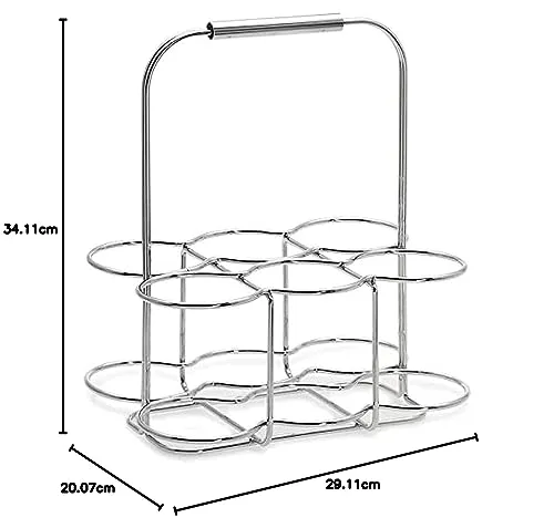 Blomus Wires 68484 portabottiglie cromato 6 bottiglie