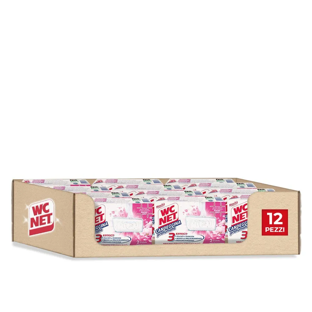 Wc Net Candeggina New Profumata tavoletta wc 24 pz sbiancante