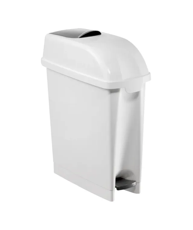 Marplast Plus 729 pattumiera pedale bianco narrow 17 L