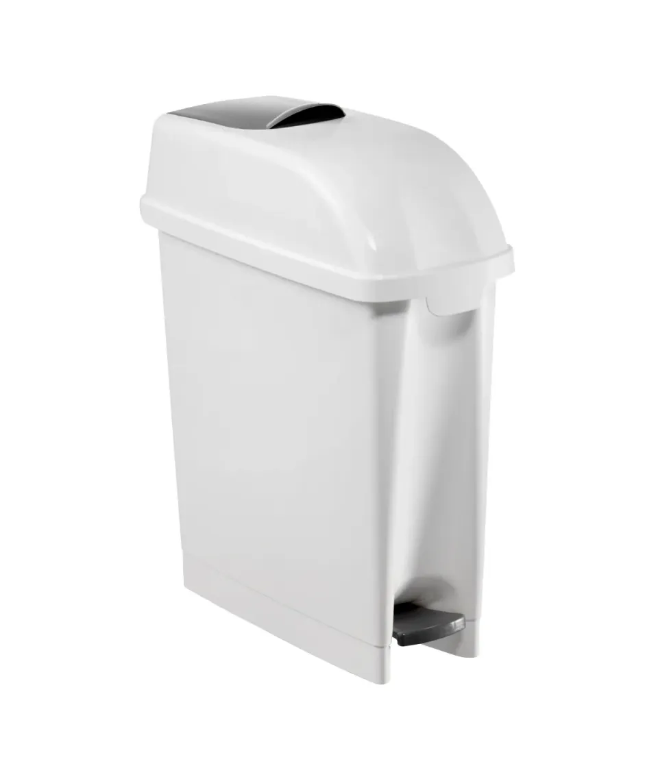Marplast Plus 729 pattumiera pedale bianco narrow 17 L