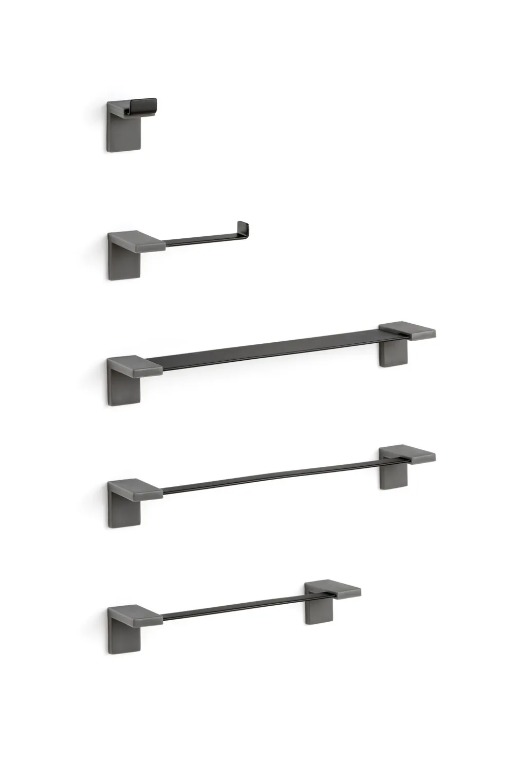 Geelli Inlinea portasciugamano 30 cm senza forare