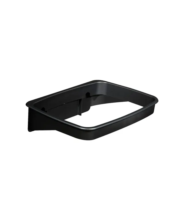 Marplast Plus 664 supporto cestino nero a parete