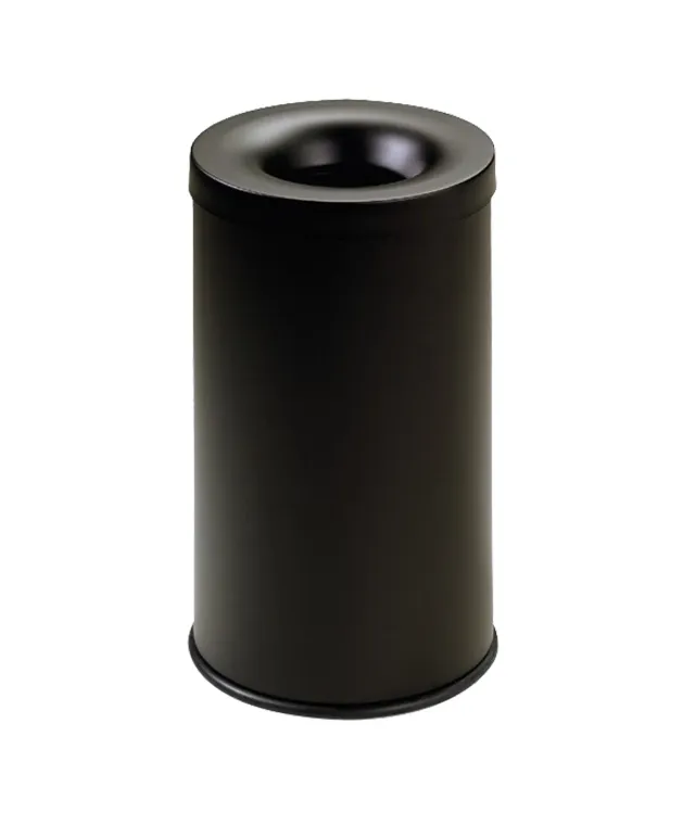 Marplast Plus 904 cestino ignifugo Nero autoestinguente