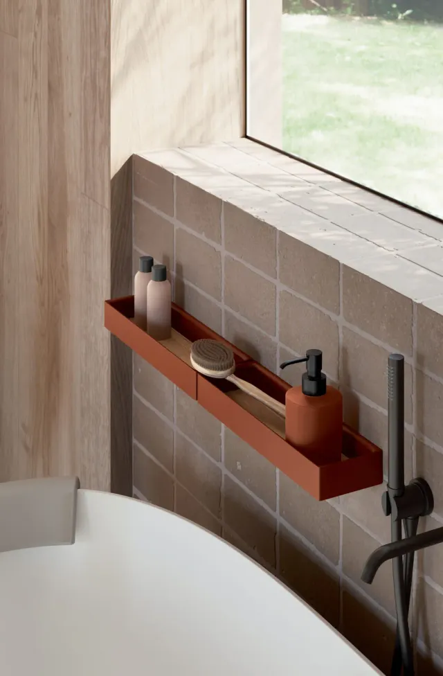 Geelli Brick mensola rovere senza forare