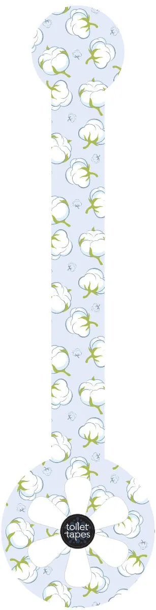 Toilet Tapes Clean Cotton blocco WC cotone