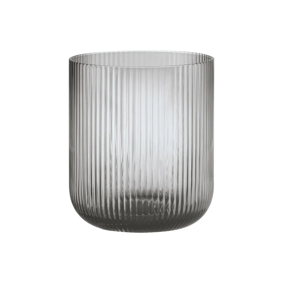 Blomus Ven Portacandela Vetro M 15,5 cm Fumé
