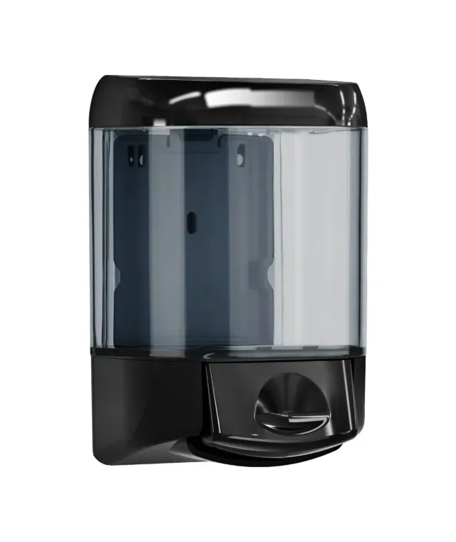 Marplast Plus 615 portasapone liquido nero 1000 ml parete