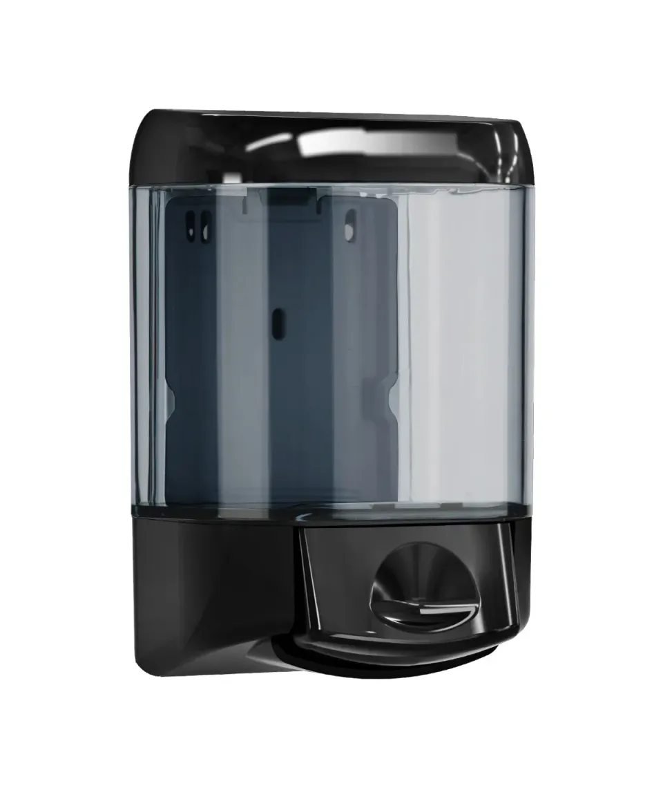 Marplast Plus 615 portasapone liquido nero 1000 ml parete
