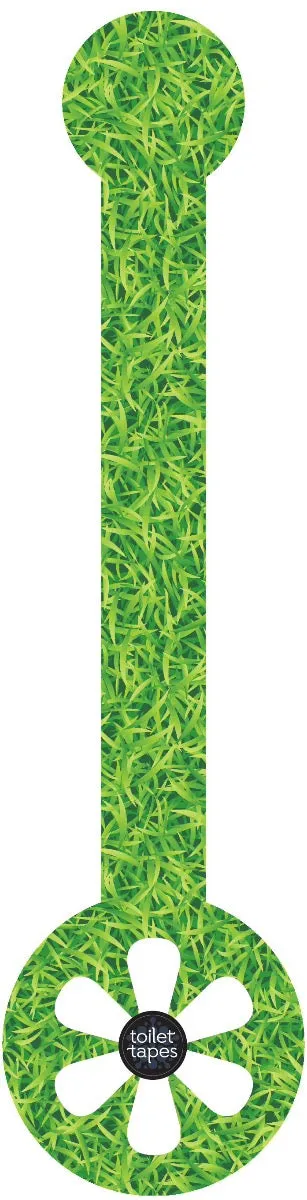 Toilet Tapes Groovy Grass strisce WC 14 pezzi erba fresca