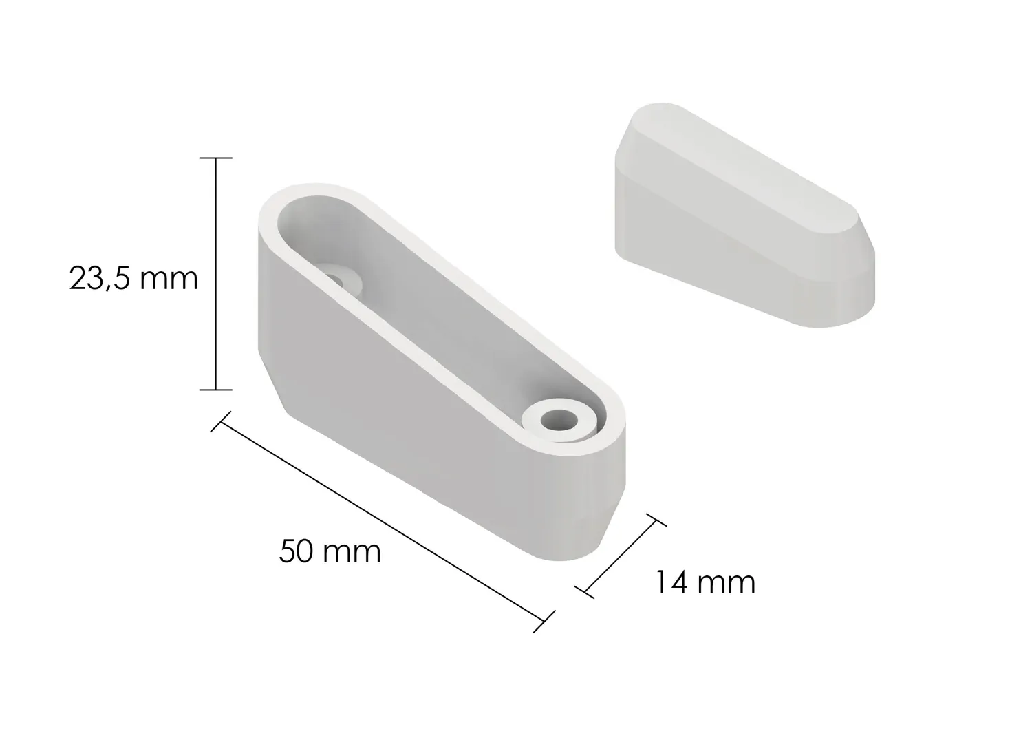 Saniplast 2FSE500402 paracolpi sedile WC Cervino