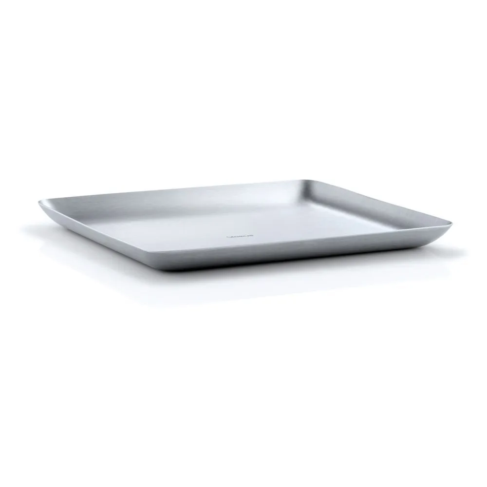 Blomus Basic vassoio acciaio inox argento 13x22 cm