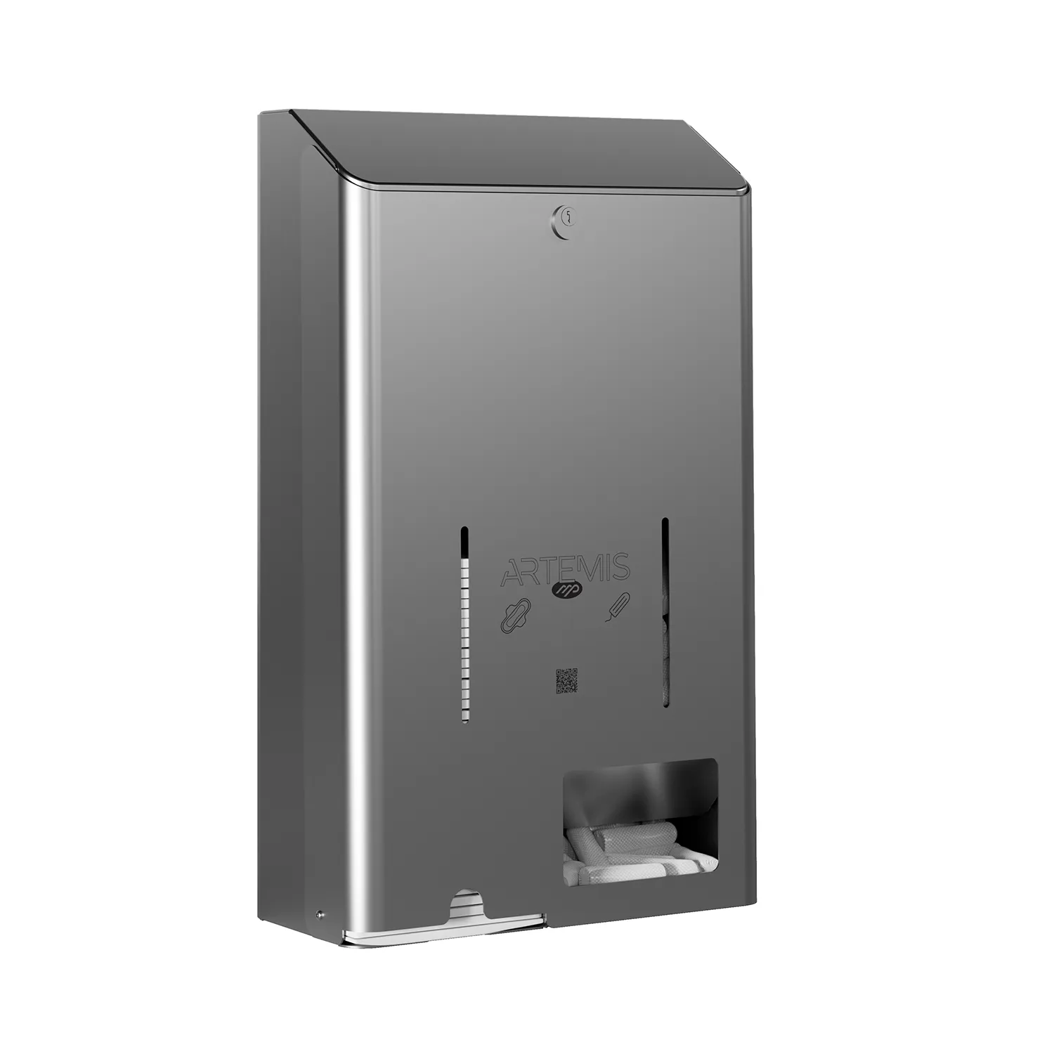 Marplast Artemis 977 distributore assorbenti Inox Lucido
