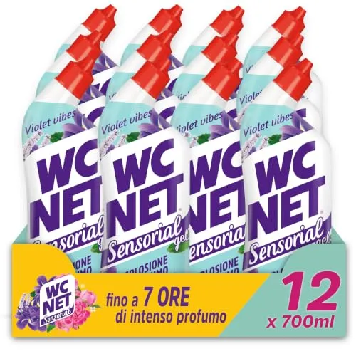 Wc Net Violet Vibes gel wc 12x700 ml iris e patchouli