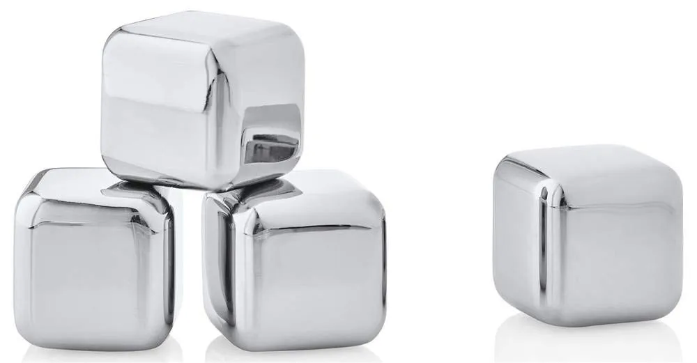 Blomus Lounge cubetti ghiaccio acciaio inox riutilizzabili