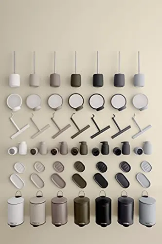 Blomus Tubo Pattumiera Pedale 3 L Grigio Talpa