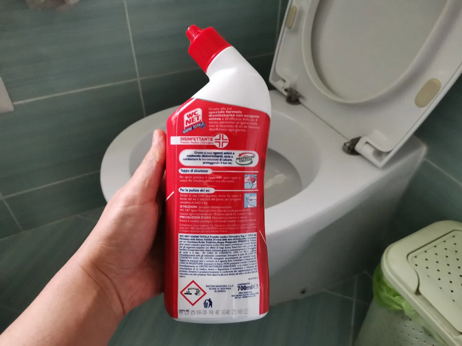 Wc Net Igiene Totale gel wc disinfettante 700 ml x 3