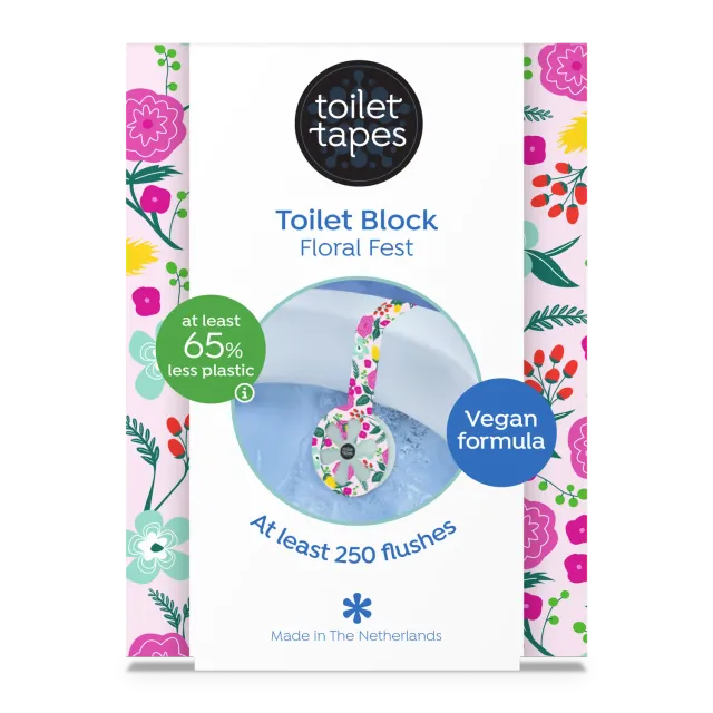 Toilet Tapes Floral Fest strisce WC 24 pezzi floreale