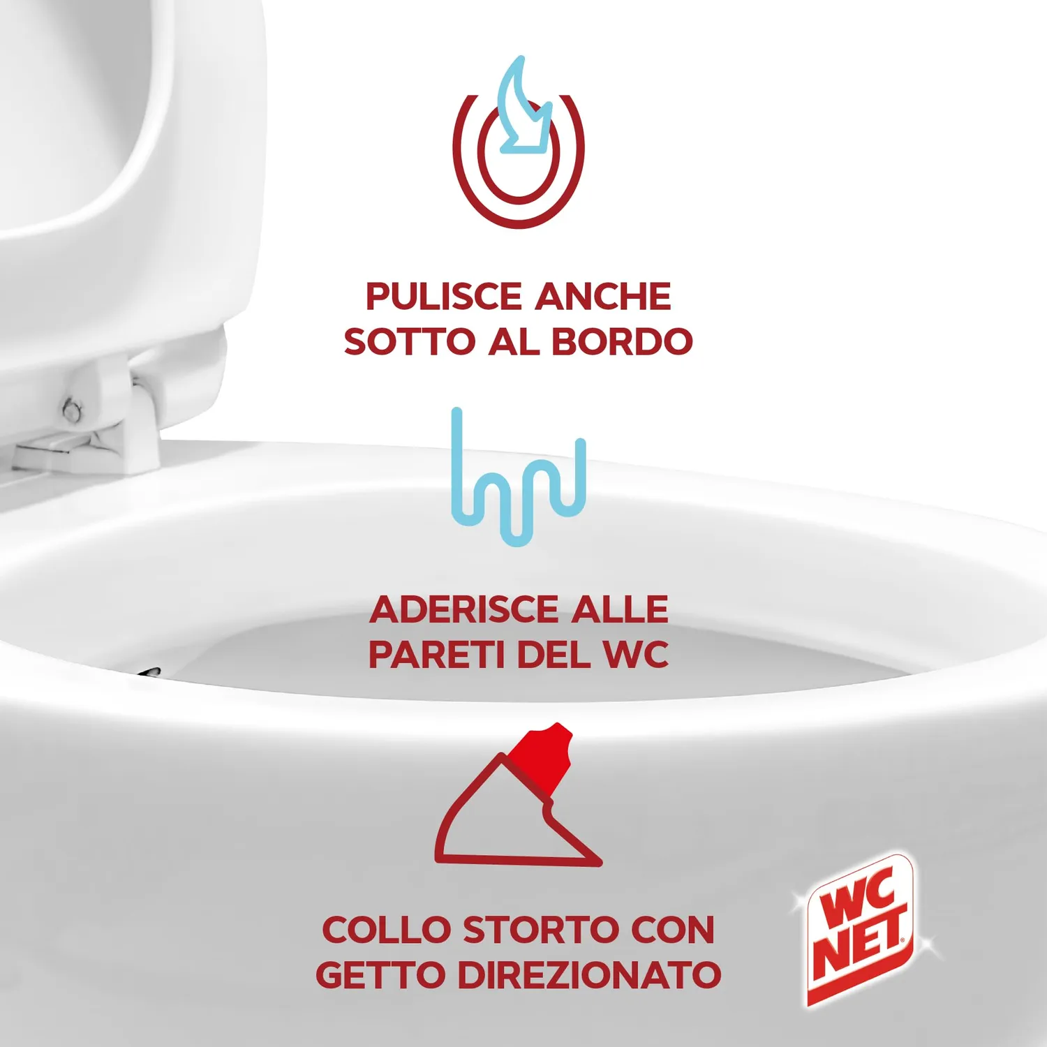Wc Net Igiene Totale Gel WC 700 ml x2 Disinfettante