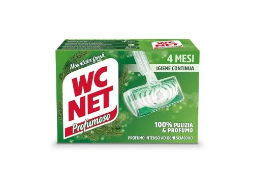 WC Net Mountain Fresh tavoletta WC 4pz fresca