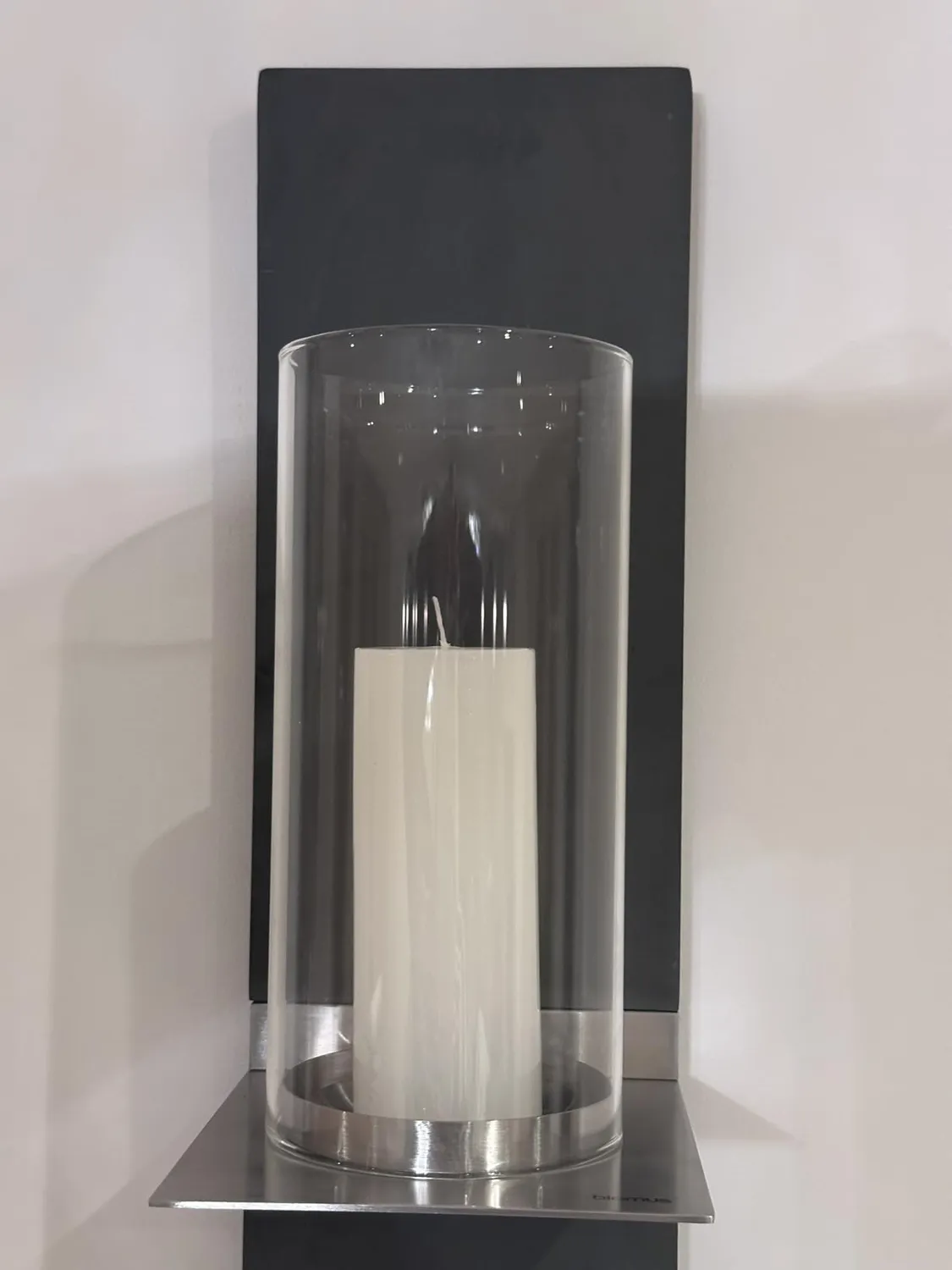 Blomus Finca 65422 Portacandela da Parete 52 cm Vetro