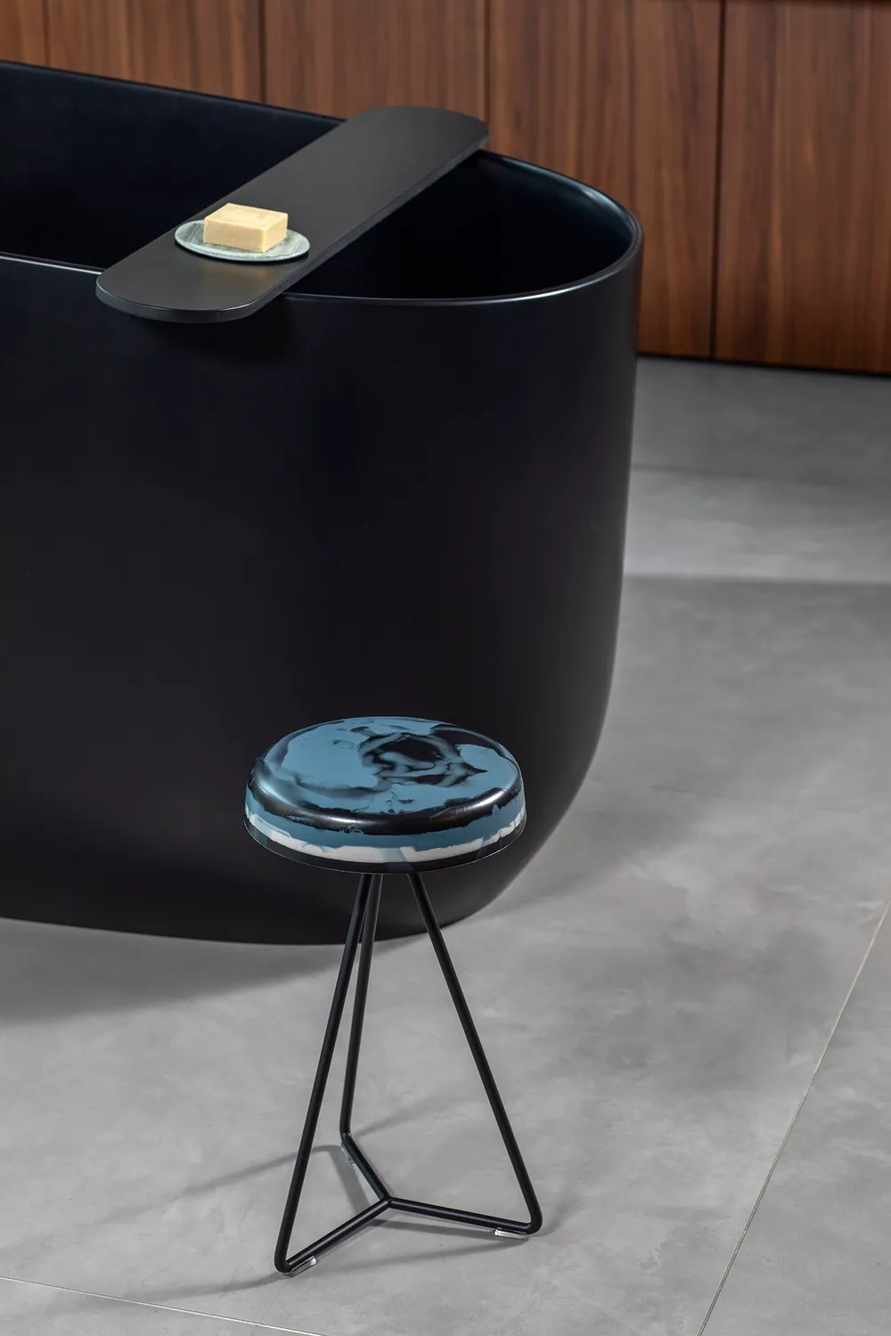 Geelli Orbita sgabello in gel pezzo unico