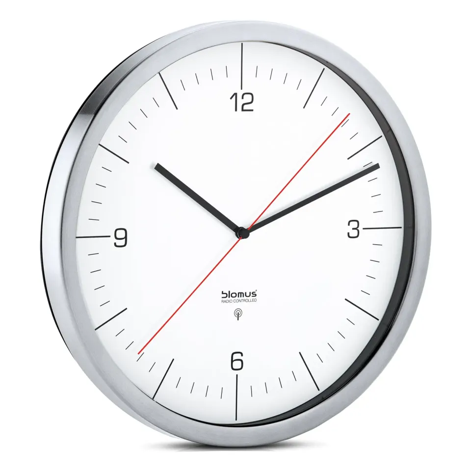 Blomus Crono 65436 orologio bianco 30,5 cm radiocontrollato