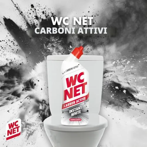 WC Net Carbon Active Instant White gel wc 700 ml