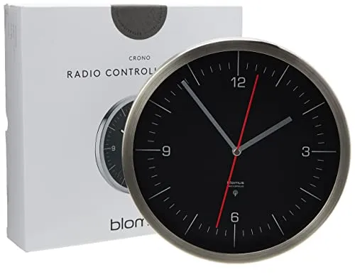 Blomus Crono 65895 orologio da parete bianco 24 cm acciaio