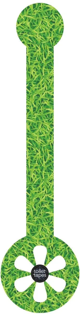 Toilet Tapes Groovy Grass strisce WC 24 pezzi erba fresca