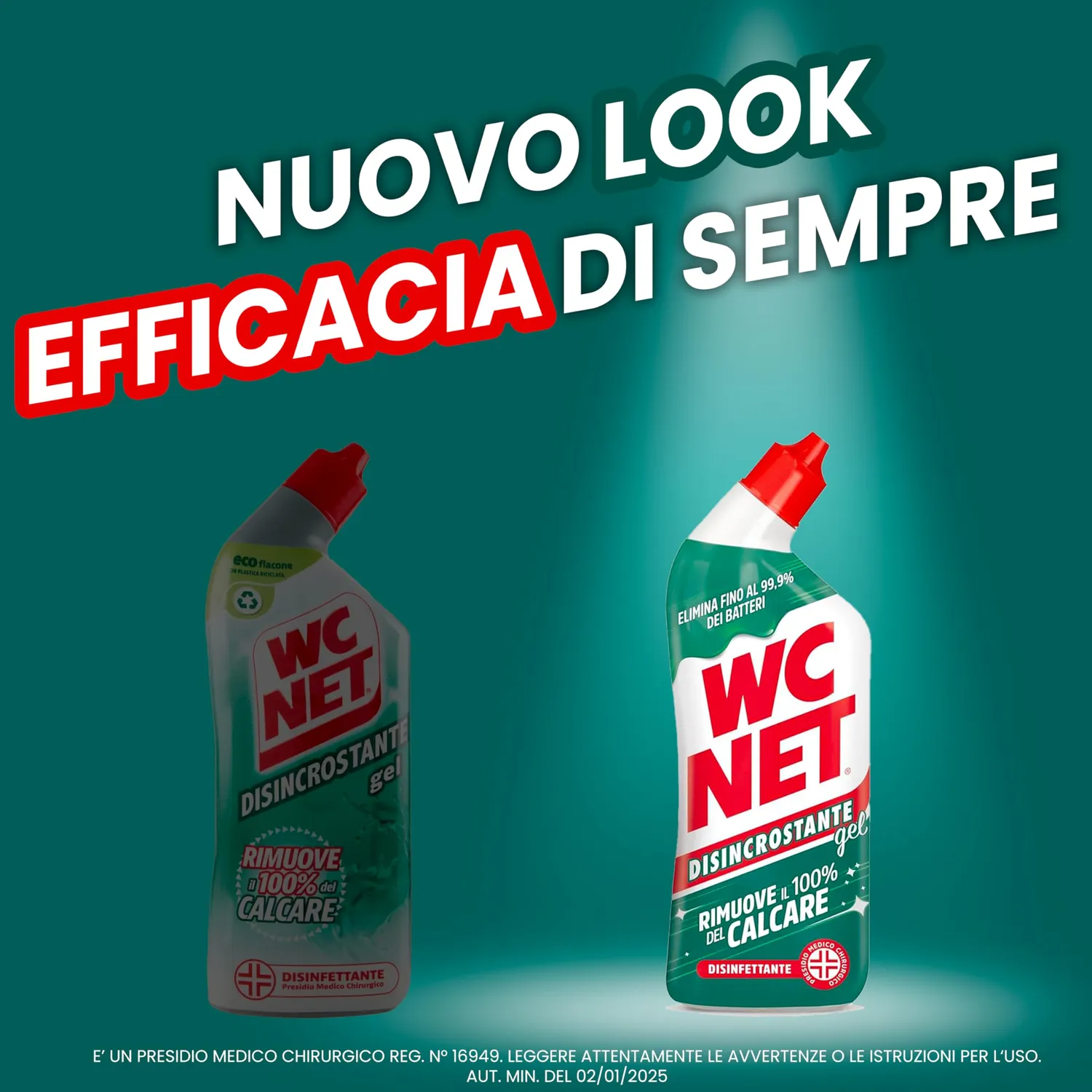 Wc Net Disincrostante gel wc disinfettante 700 ml x 12