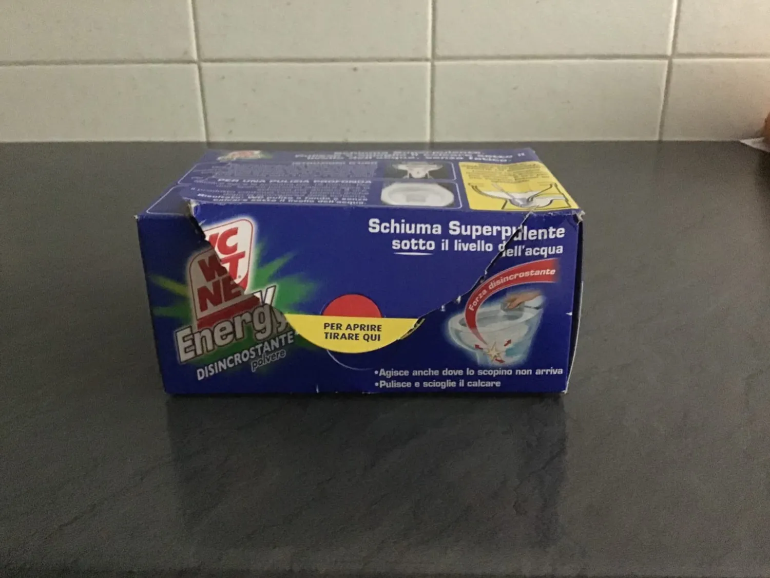WC Net Energy disincrostante polvere 12 confezioni