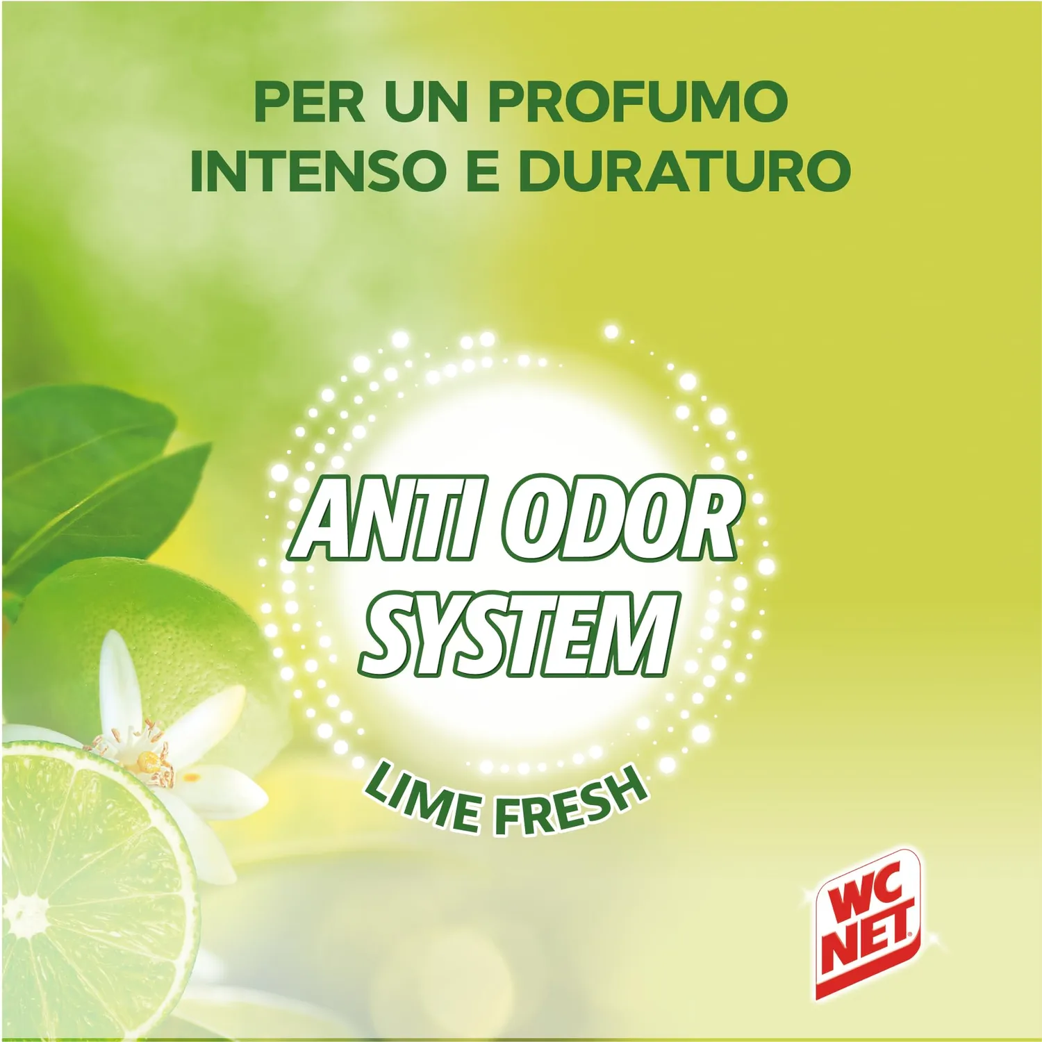 Wc Net Profumoso Gel detergente WC lime fresh 700 ml x12