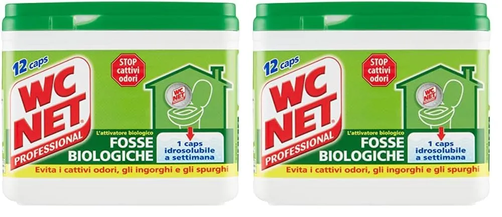 WC Net Professional capsule fosse biologiche 20 pz enzimi