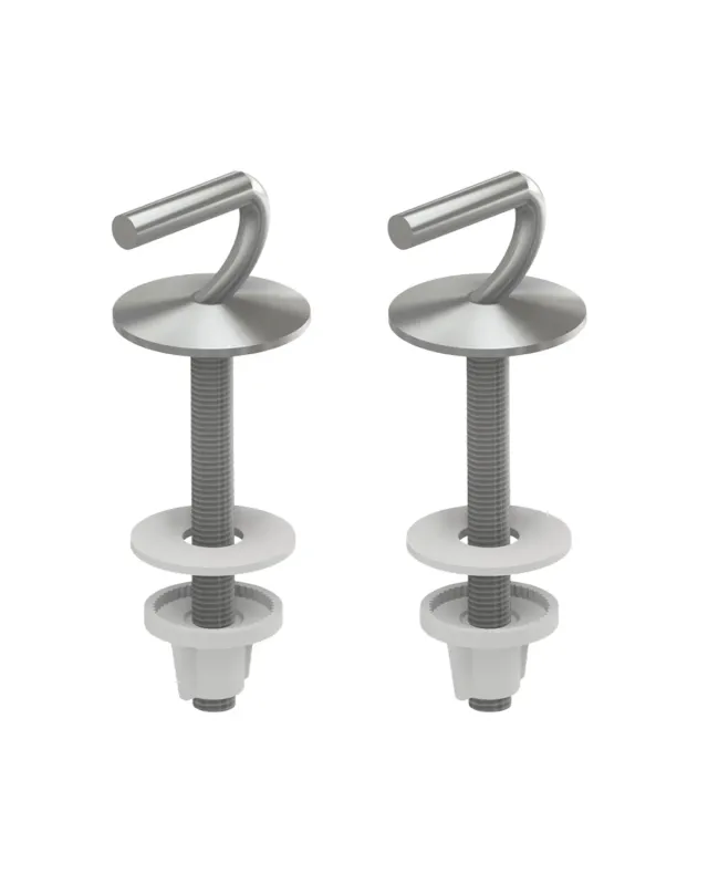 Saniplast 2FSE502560 Kit Cerniere WC Inox H025