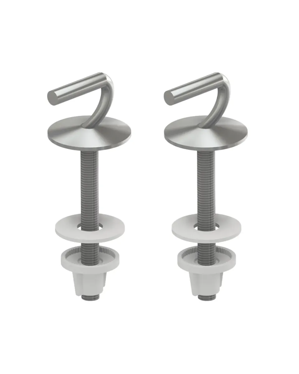 Saniplast 2FSE502560 Kit Cerniere WC Inox H025