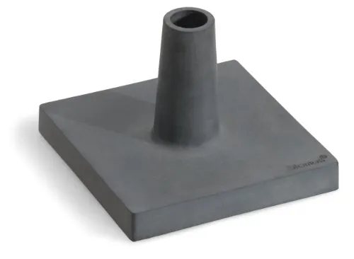 Blomus Baso 65046 portacandele nero 26x26 cm polystone