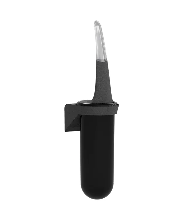 Marplast Skin 929 portascopino da parete Stone Carbon plastica riciclata
