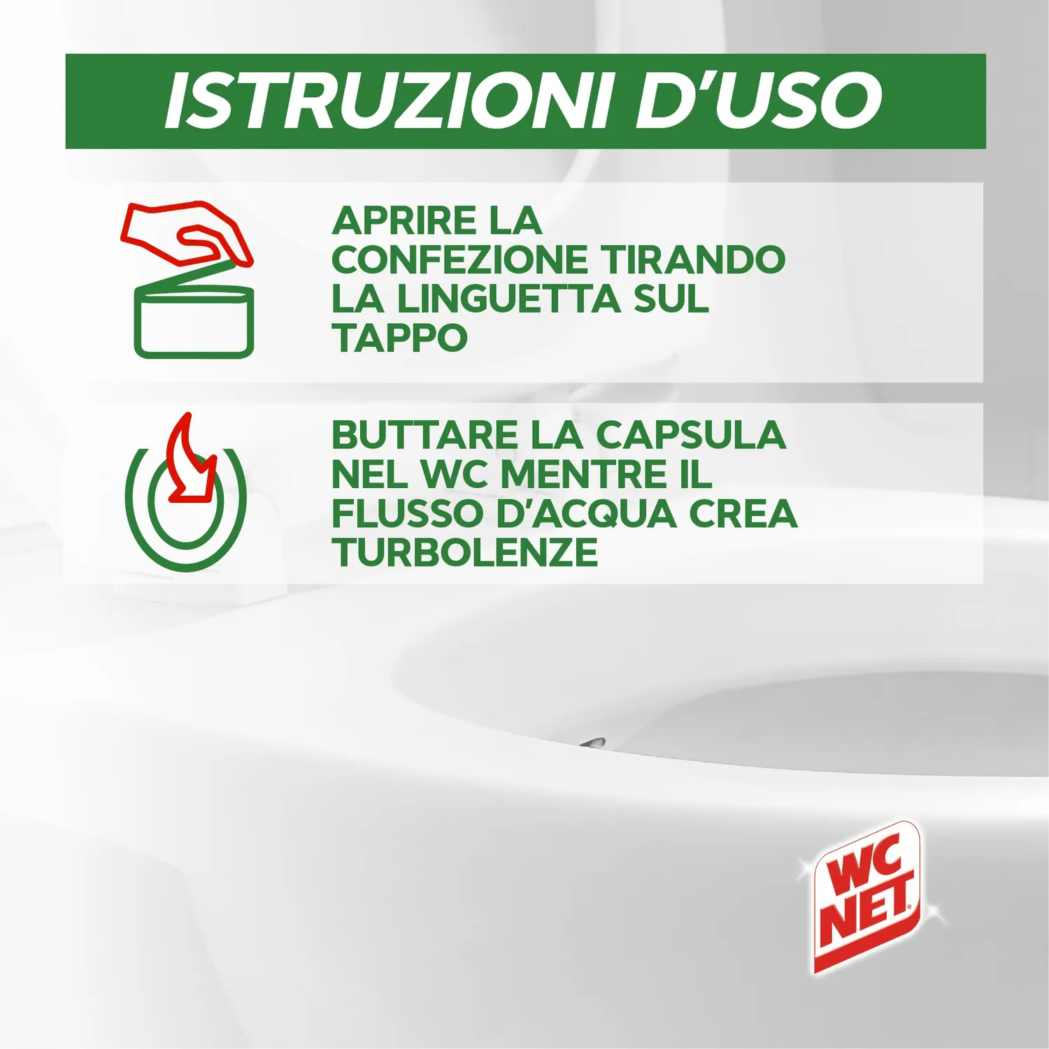 WC Net Professional capsule fosse biologiche 20 pz enzimi