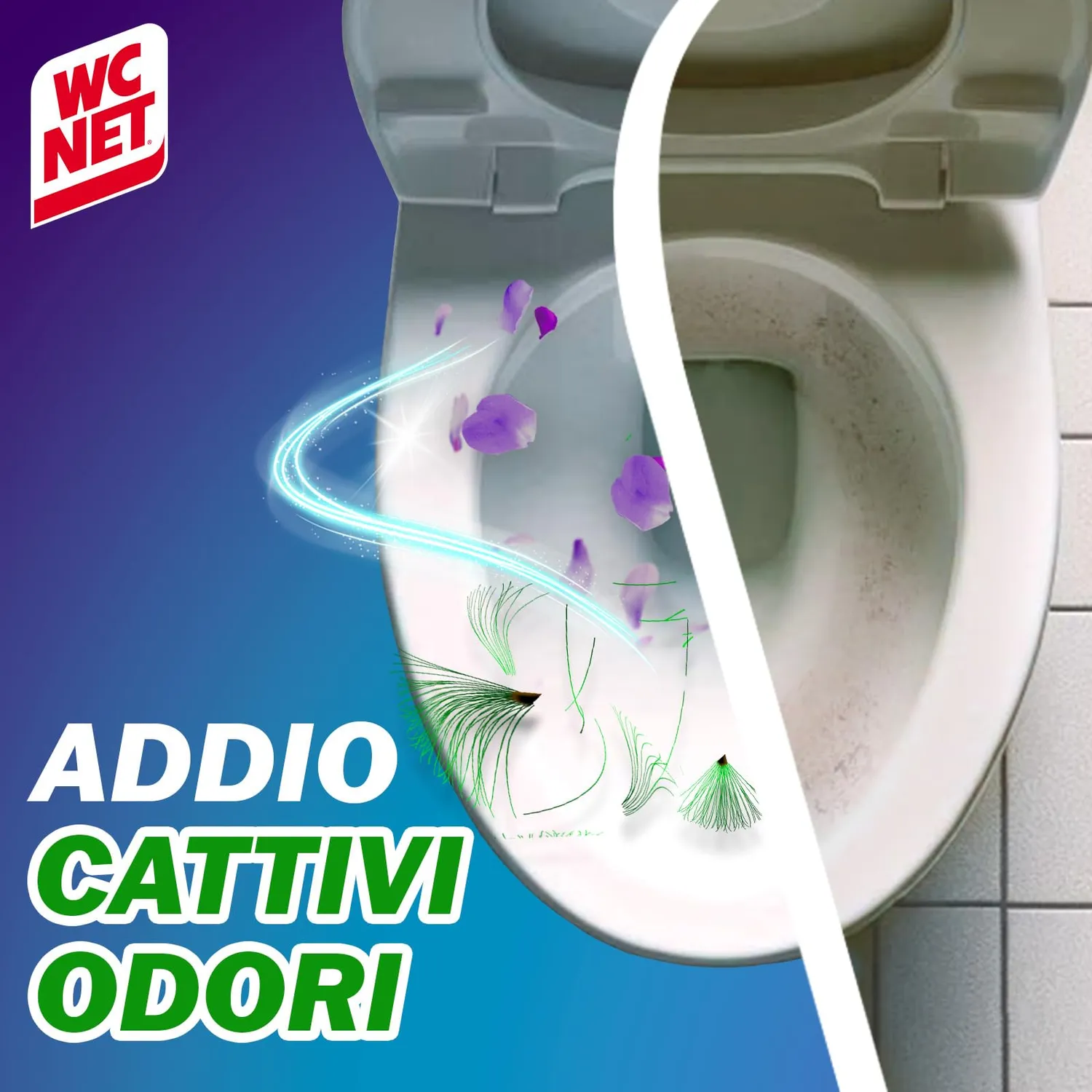 Wc Net Profumoso gel wc assortito 700 ml x 12 anticalcare
