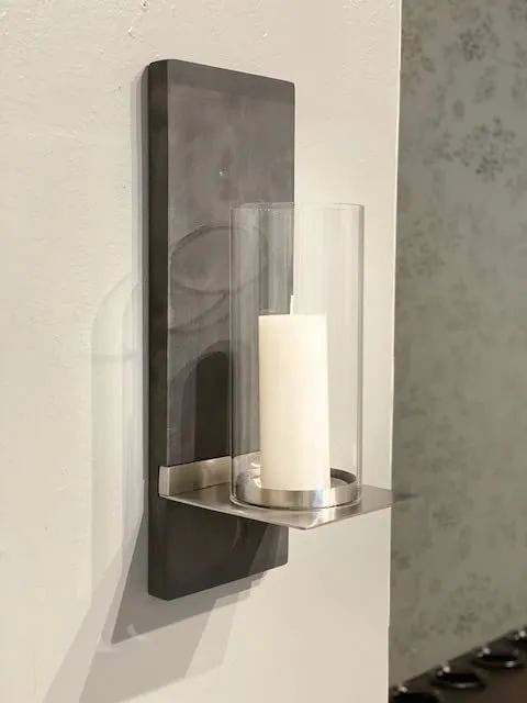 Blomus Finca 65422 Portacandela da Parete 52 cm Vetro