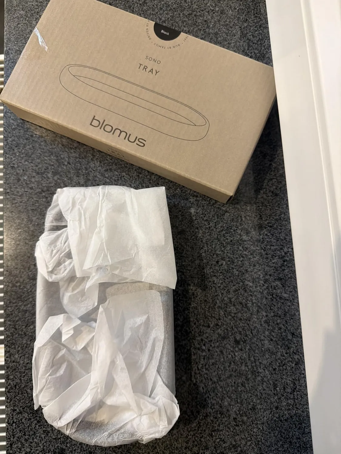 Blomus Sono Vassoio Bagno Ceramica Crema 19x10 cm