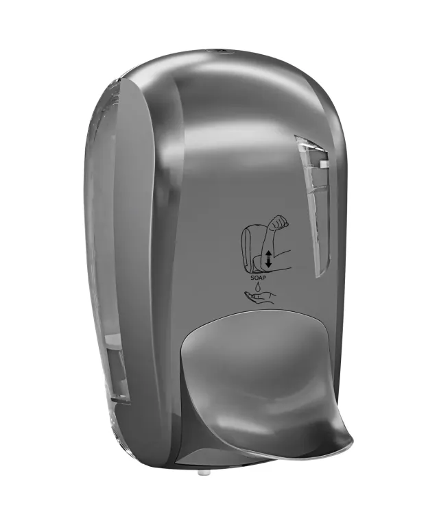 Marplast Skin 943 dispenser sapone leva titanium ricaricabile