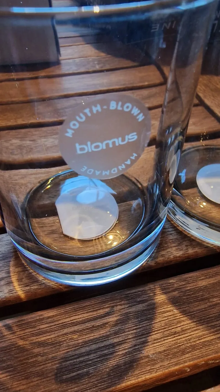 Blomus Mera 63914 bicchieri vetro grigio chiaro 220 ml 2 pezzi