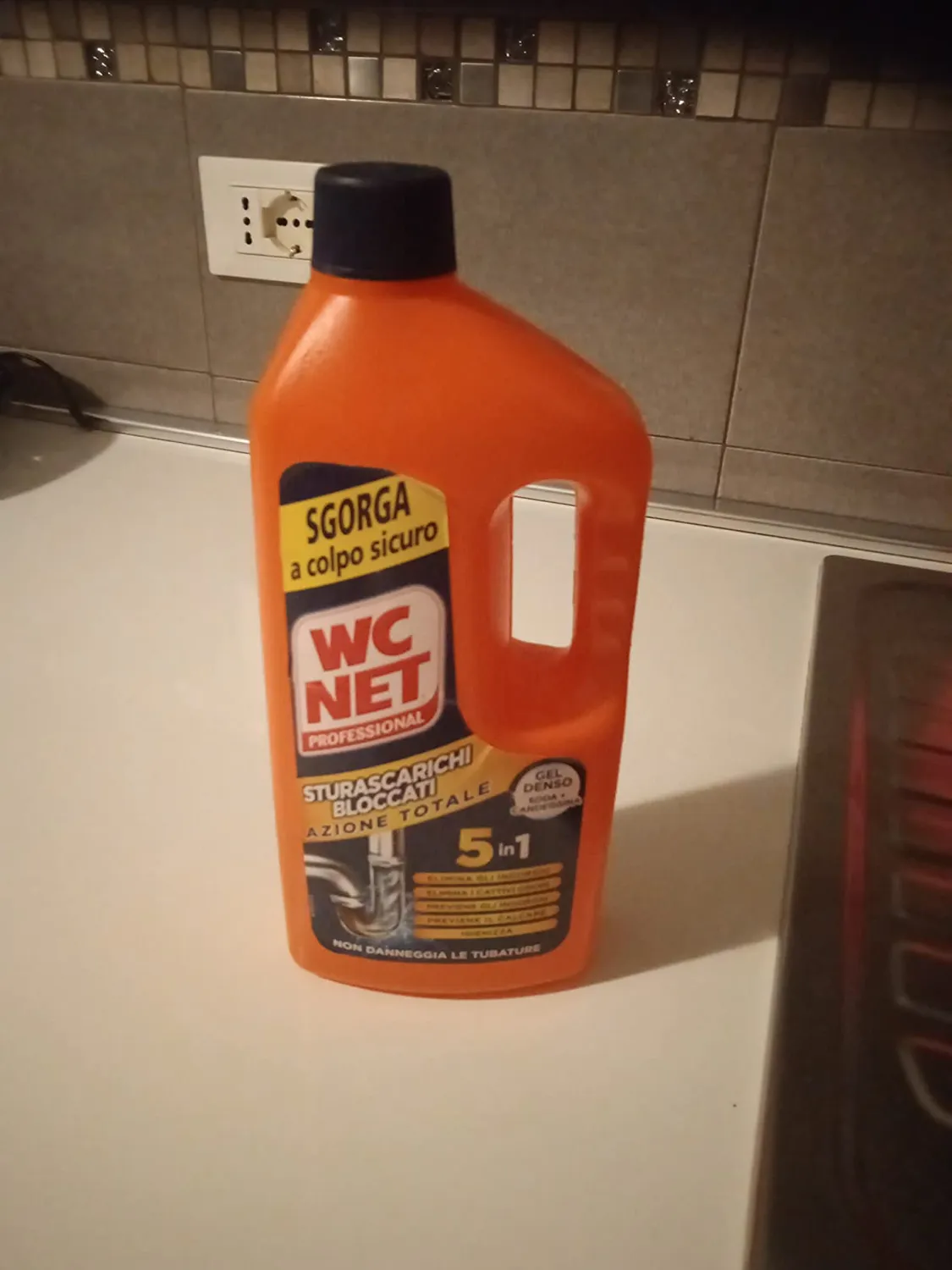 WC Net Professional sturascarichi gel 5 azioni 1000 ml