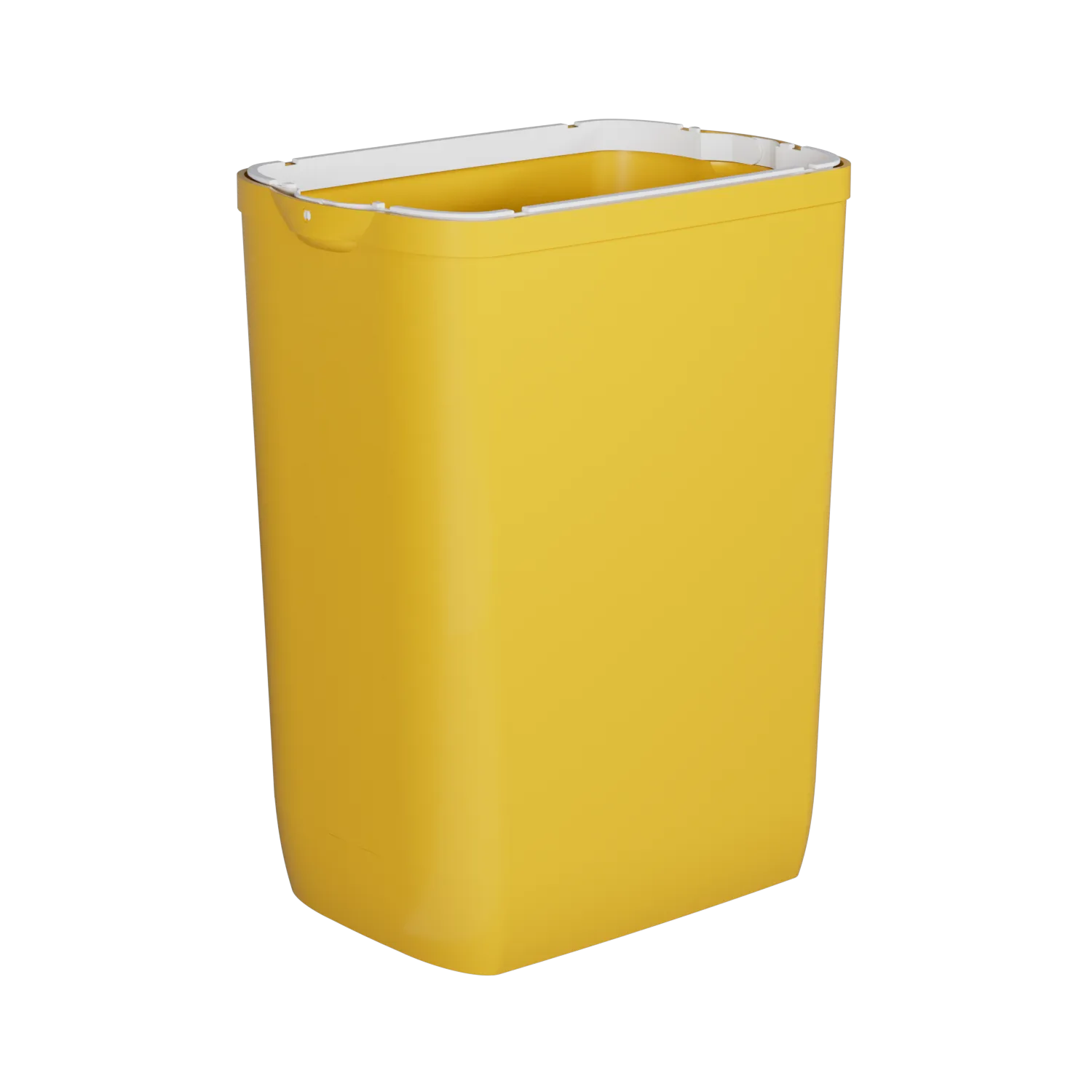 Marplast Prestige 972 cestino gettacarta giallo parete 42 L