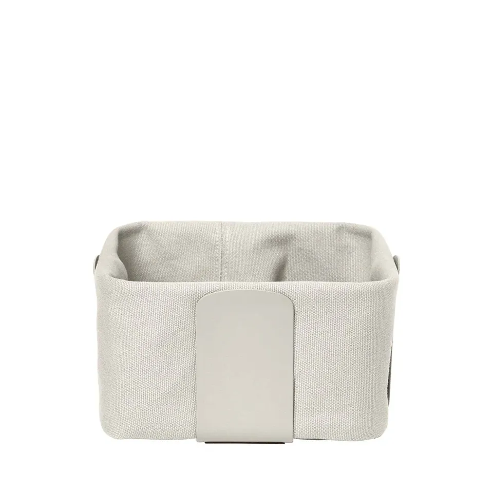 Blomus Desa cestino pane S 20x20 cm moonbeam cotone