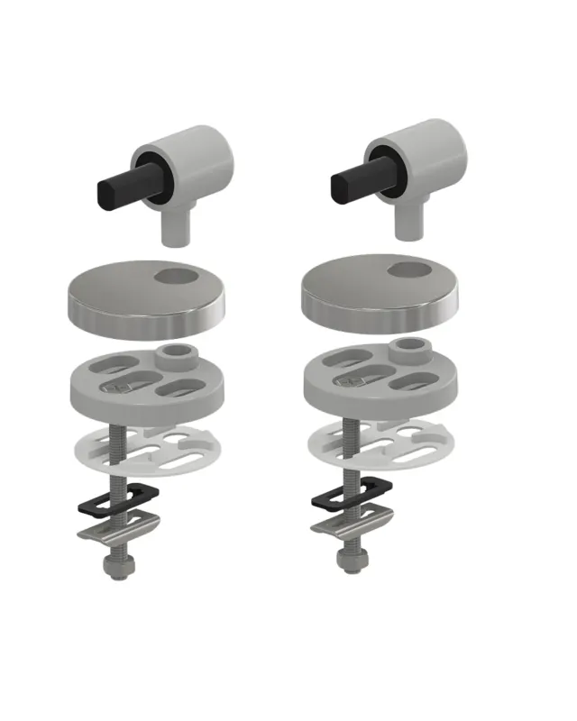 Saniplast 2FSE551260 kit cerniere WC slow close